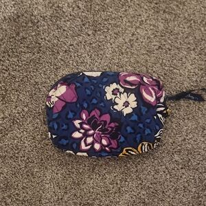 Floral Blue and Purple Women's Bag